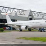 Airbus: prodotto il primo A320 dotato di Sharklet
