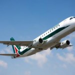 Alitalia, entrano in flotta due nuovi Embraer